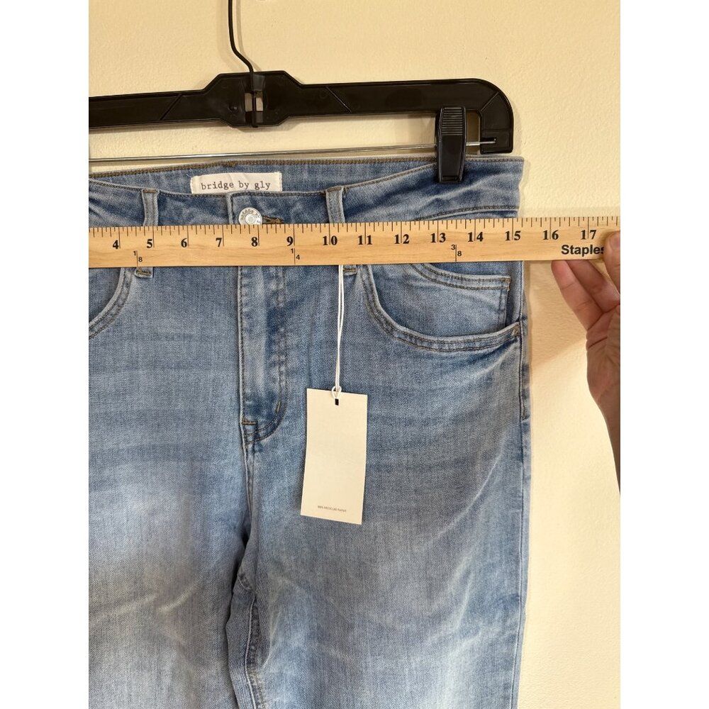 Bridge By Gly High-Rise Easy Flare Womens Jeans Size 14 - Picture 5 of 11